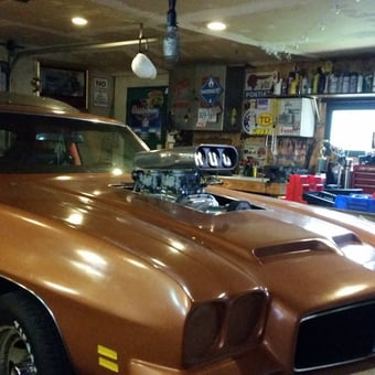 Classic muscle car and organized tool storage - Rud from Coon Rapids, Minnesota