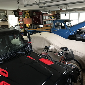 Classic Cars, Jeep, Bicycles, and Garage Decor - Will from Bluffton, SC