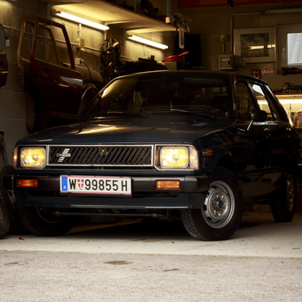Classic Car in Well-Organized Garage with Parts - Mr_Daihatsu from Vienna, Austria