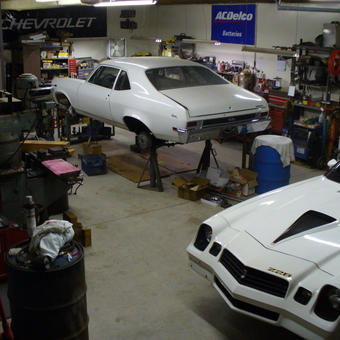 Classic Car Garage with Tools and Equipment - Bad Ron from Valley Center, CA