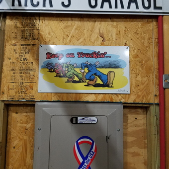 Personalized Garage Sign and Wall Decor - Rick Spradlin from Medway, Ohio