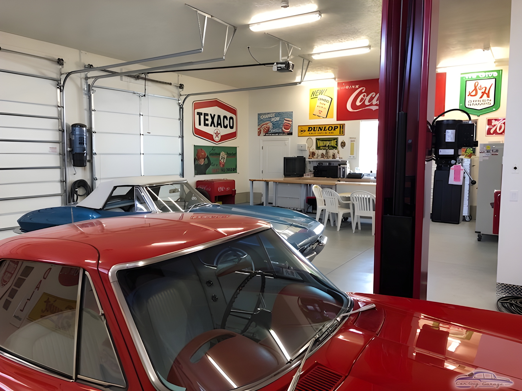 Classic Car Garage with Vintage Signs and Lift - Jace from West Haven, Utah
