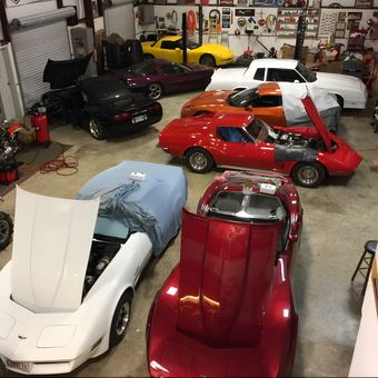Classic Corvette Garage with Tools and Decor - Phat98 from Crystal Springs, MS