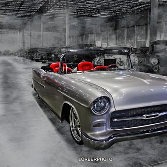 Classic Convertible with Red Interior in Spacious Garage - Jeffrey Lorber from JOHNS CREEK, GA