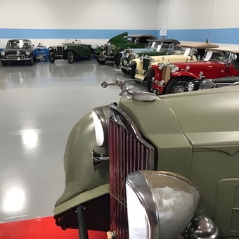 Classic Cars Displayed in Spacious Garage - Lee from Dearborn, MI