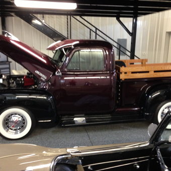 Classic Chevy Truck and Tool Chest in Garage - RD from Magnolia, TX