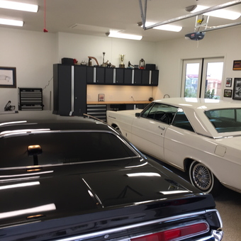 Classic Car Garage With Cabinets and Tool Chests - Brad from San Clemente, CA