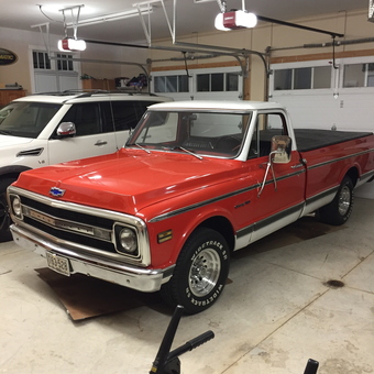 Classic Chevy Truck and Modern SUV in Spacious Garage - Dean from Alexandria, KY