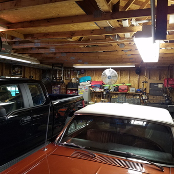 Organized Garage with Workbench, Tools, and Vehicles - Duke from My washington, Ky