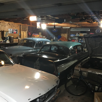 Classic Cars and Vintage Garage Decor - Bill from Bourbonnais, IL