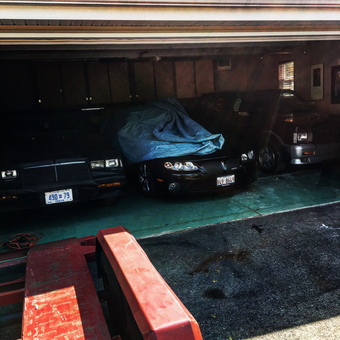 Three Cars Parked in Garage With Car Cover - Moose from Naperville, IL