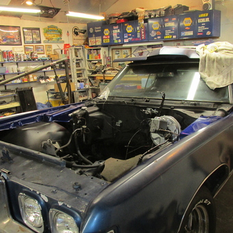 Classic Pontiac Restoration Garage with Tools and Signs - Pontiac Bill from Evansville, IN