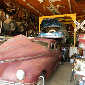 Classic Cars, Garage Lift, and Vintage Decor - George from Louisville, Ohio