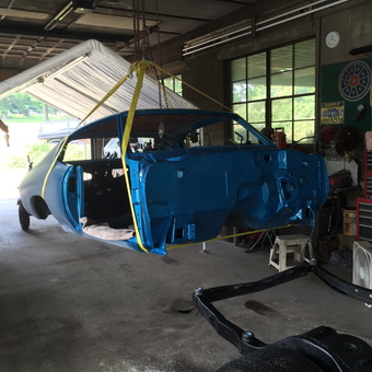 Classic Car Restoration with Hoist and Tools - Stu's Garage from Fallston, Md