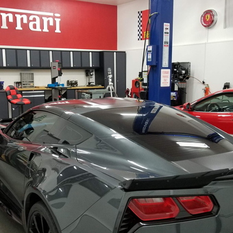 Garage With Tool Cabinets, Car Lifts, And Sports Cars - Mike from Joplin, Missouri