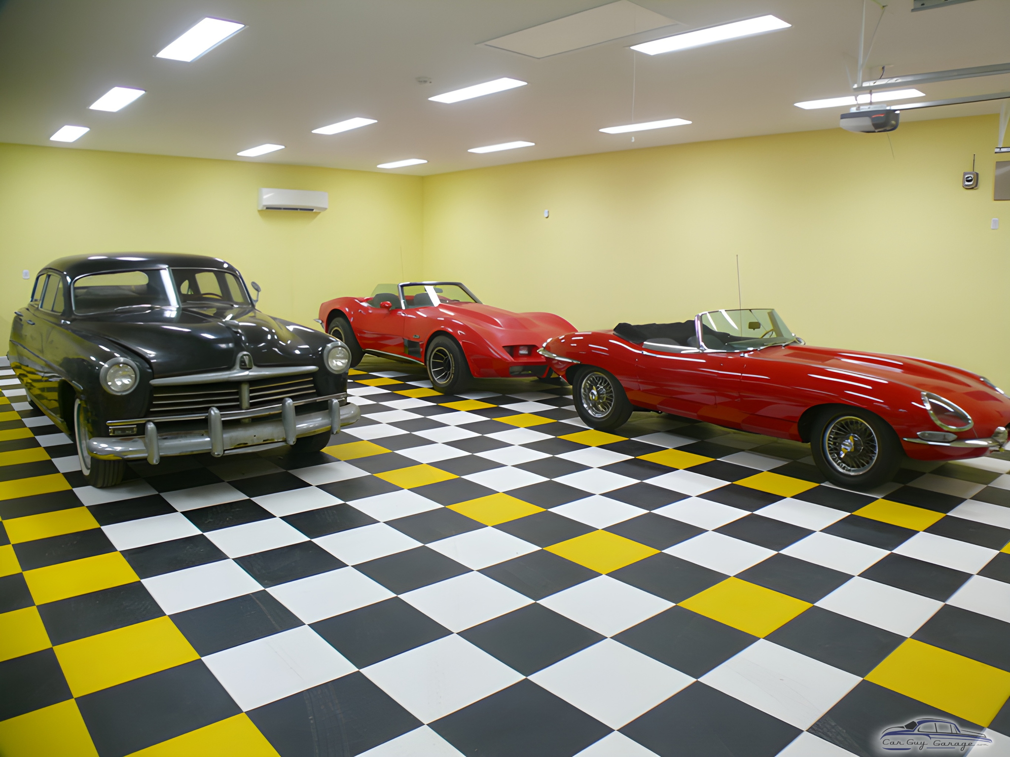 Classic Cars on Checkered Garage Flooring - Wyn from Mishawaka, IN