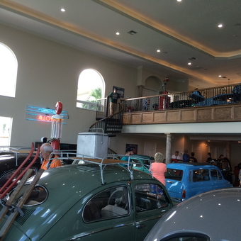 Classic Cars, Vintage Gas Pumps, Neon Signs Displayed Indoors - Abner from Cooper City, FL