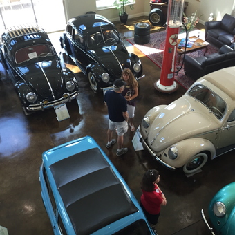 Classic Volkswagens, Retro Decor, and Texaco Pump - Abner from Cooper City, FL