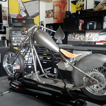 Custom Motorcycle Build and Tool Storage Cabinets - Dean from Edmonton, Alberta Canada