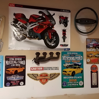 Ford and Mustang Wall Decor with Signs and Posters - Falcopilot from Jasper, GA