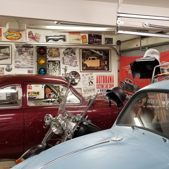 Classic Cars, Motorcycle, and Vintage Decor Garage - Von Hot Rod from Grand Terrace, CA