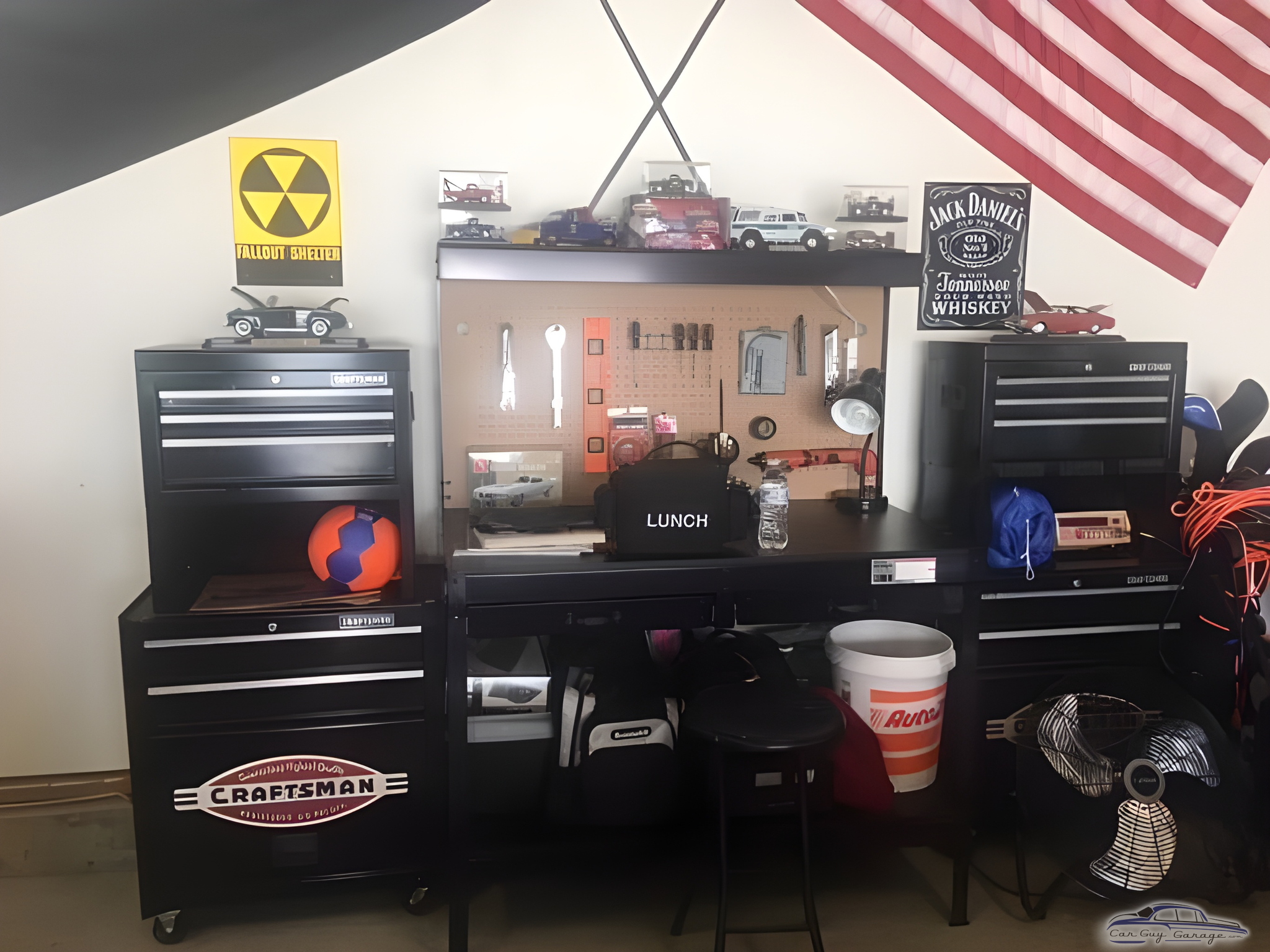 Organized Craftsman Tool Chests and Workbench Setup - Gil Jr from New Windsor, NY