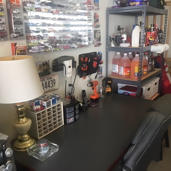 Organized Garage Workstation with Tools and Storage - Gil Jr from New Windsor, NY