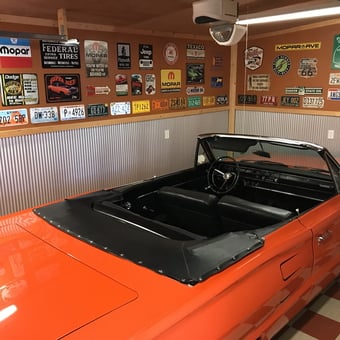 Classic Car Garage with Vintage Signs and Plates - npeifer from GALLIPOLIS, OH
