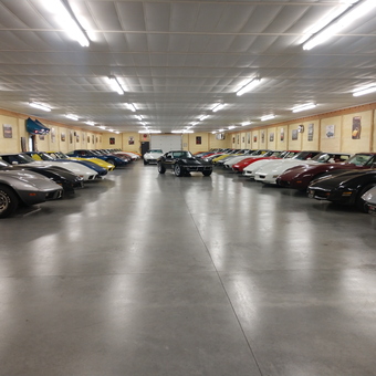 Classic Corvette Collection in Spacious Garage - RJ from Martinsburg, Pa