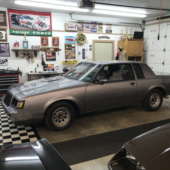 Classic Car Garage with Racing Decor and Tools - Bad Boy from Pontotoc, Ms.