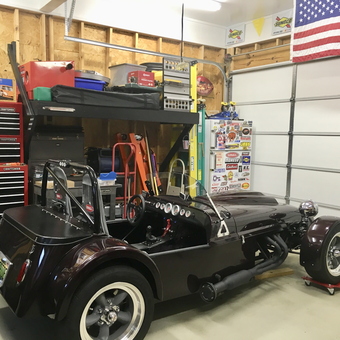 Classic kit car, tool chests, and storage racks - Big Hawk from Daphne, Al
