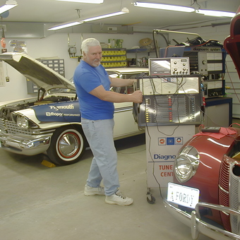 Classic Car Garage with Diagnostic Equipment - Bill from Aylett, VA