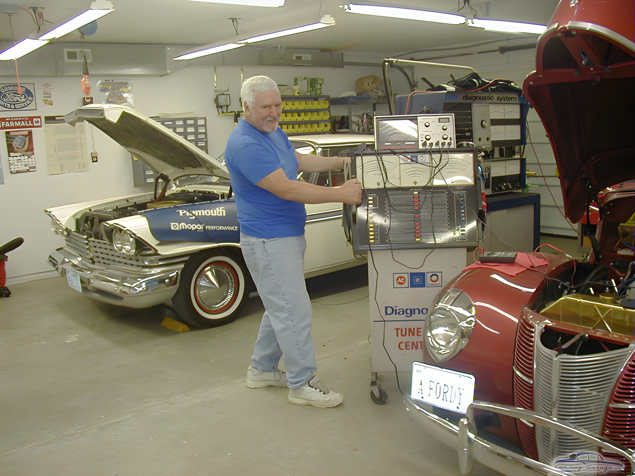 Classic Car Garage with Diagnostic Equipment - Bill from Aylett, VA