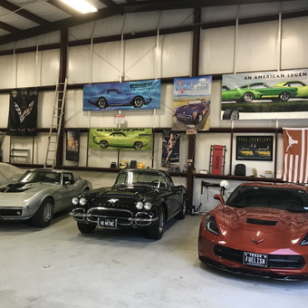 Classic Corvette Collection and Wall Decor - Dr Sting from The Woodlands, TEXAS