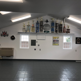 Trophy Display Wall and Garage Decor - Robert May from Liverpool, NY