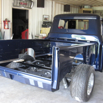 Classic Truck Restoration in Progress with Tools - Diane from Hanna, Indiana