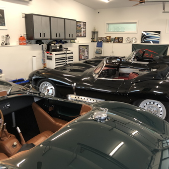 Classic Cars and Organized Garage Cabinets - Law from Durham, NC