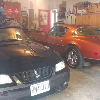 Classic Car Garage with Storage Cabinets and Tools - debbie vessey from Bolivar, mo