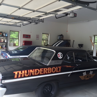 Classic Car Garage with Thunderbolt and Tools - Chuck from Hollidaysburg, PA