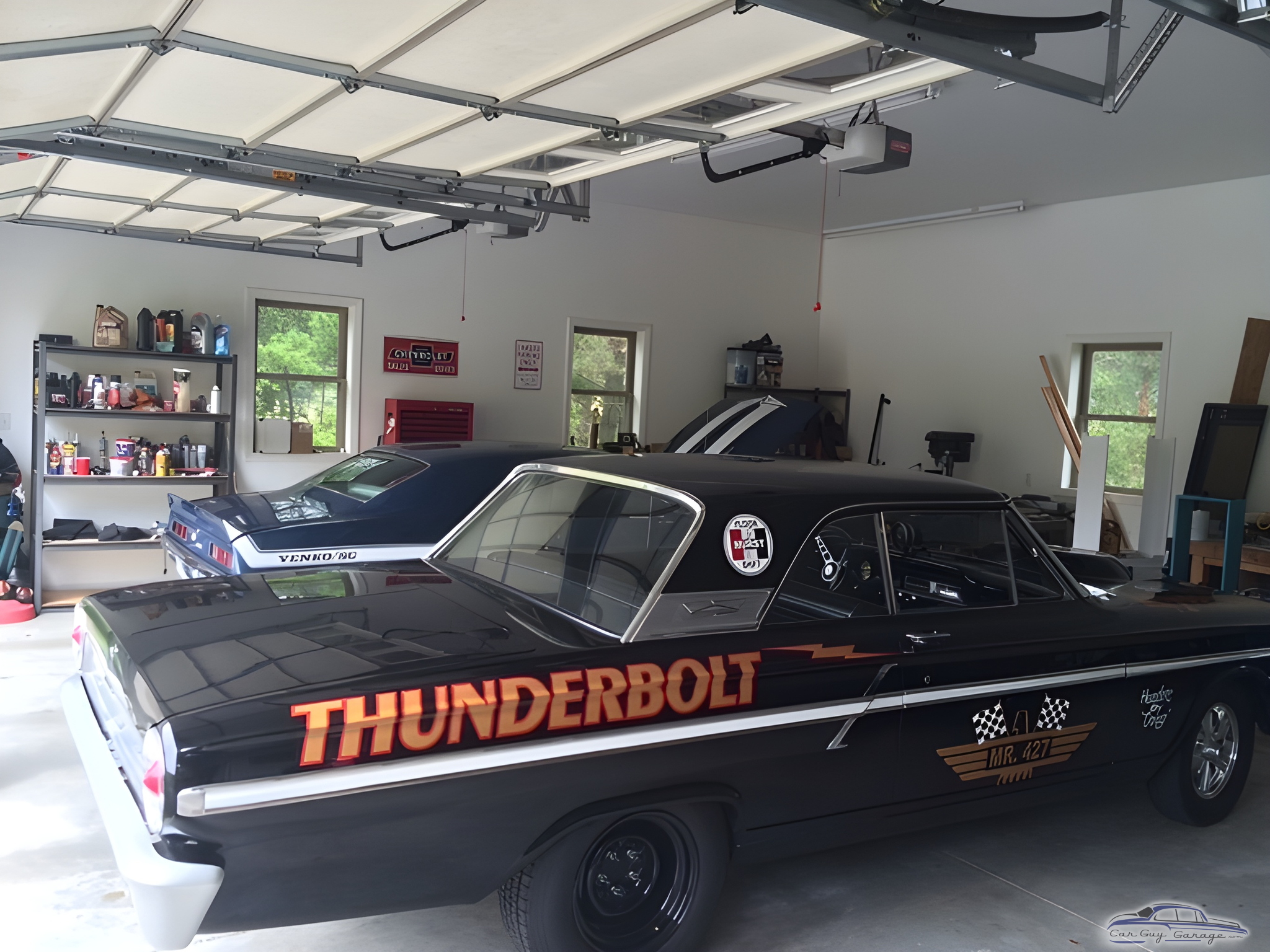 Classic Car Garage with Thunderbolt and Tools - Chuck from Hollidaysburg, PA