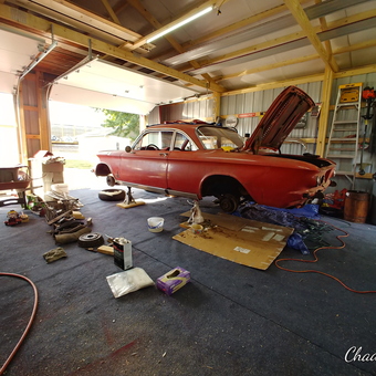Classic Car Restoration Garage with Tools and Equipment - Chad Waters from Huntington, Indiana