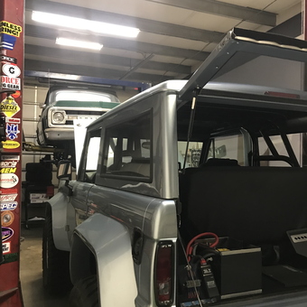 Classic Broncos in Spacious Garage with Automotive Gear - Hyde Von Hitchcock from Owings, Md