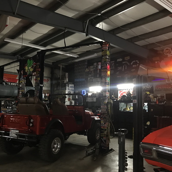 Classic Car Garage with Lifts and Tools - Hyde Von Hitchcock from Owings, Md