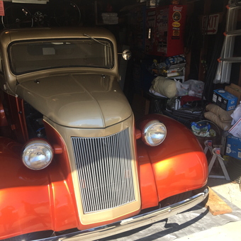 Classic Hot Rod in Organized Garage with Tools - Wally from Eastlake, Ohio