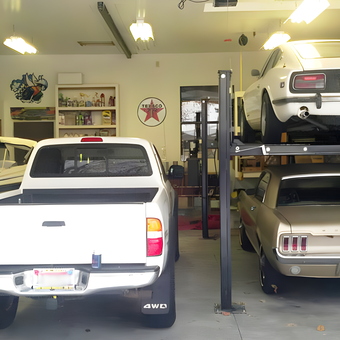 Classic Car Lift, Boat, and Truck in Organized Garage - Greg from BOISE, Idaho