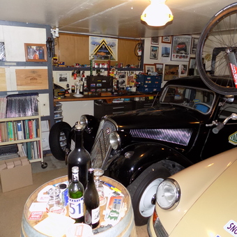 Classic Car Garage with Tools and Decor - F1Weekly from San Jose, CA