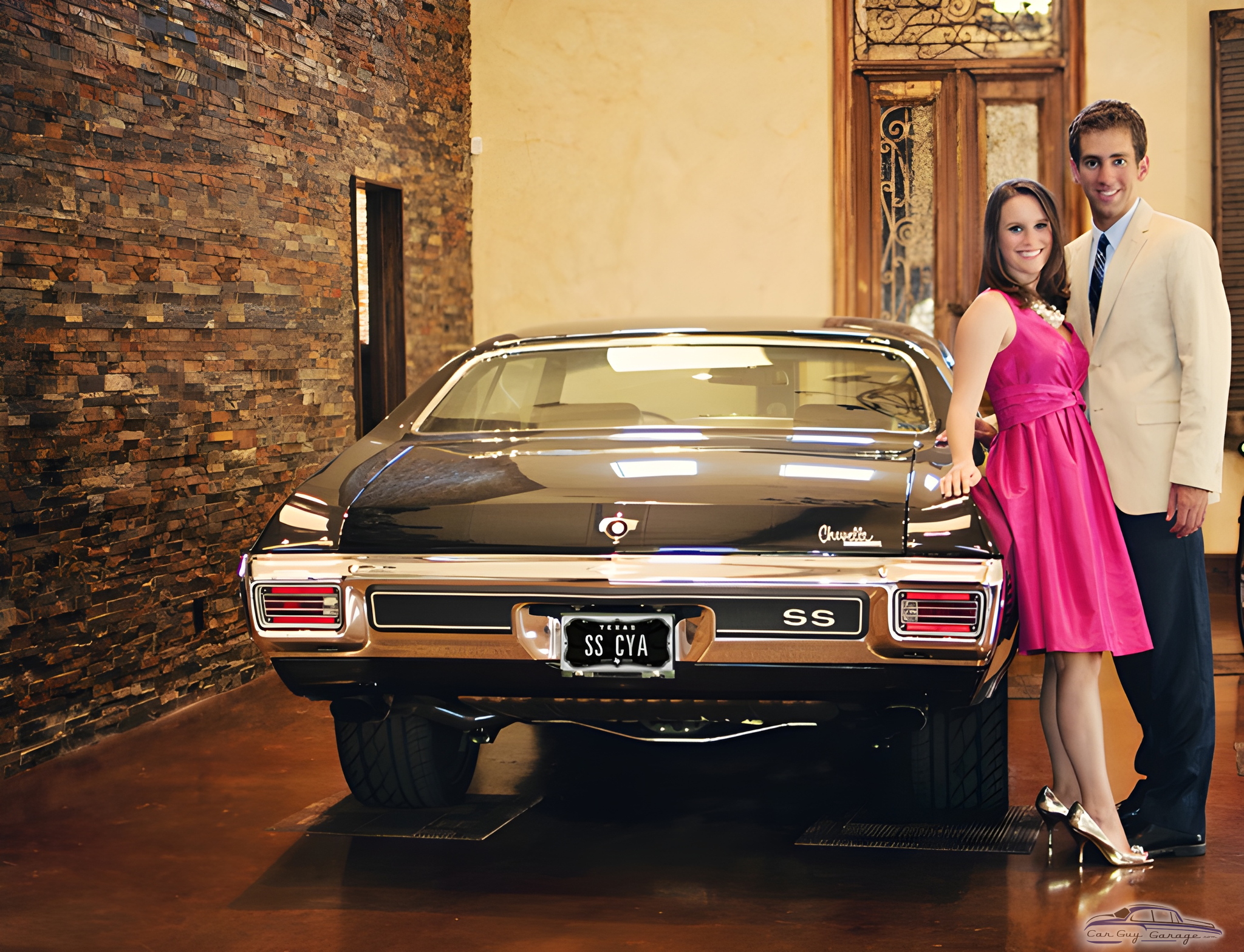 Classic Chevy Chevelle SS in Stylish Stone Garage - David from Dallas, TX