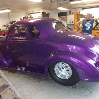 Classic Purple Coupe in Organized Garage - Mrrobba from Jackson, OH