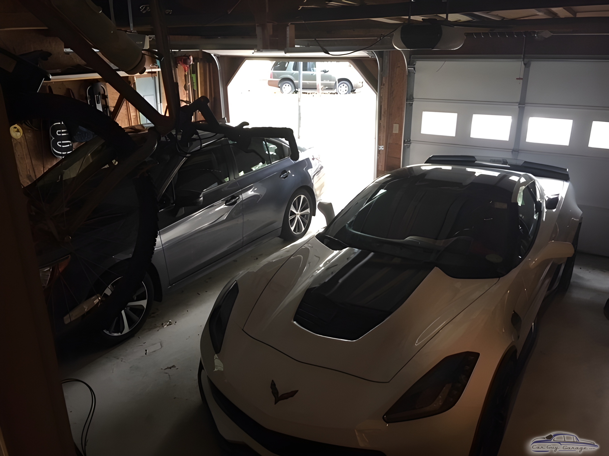 Two Car Garage with Sports Car and Bike Storage - Buck from Ahoskie, NC