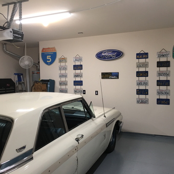 Classic Car Garage With Vintage Signs And Plates - Patnewkey from Denver, North Carolina